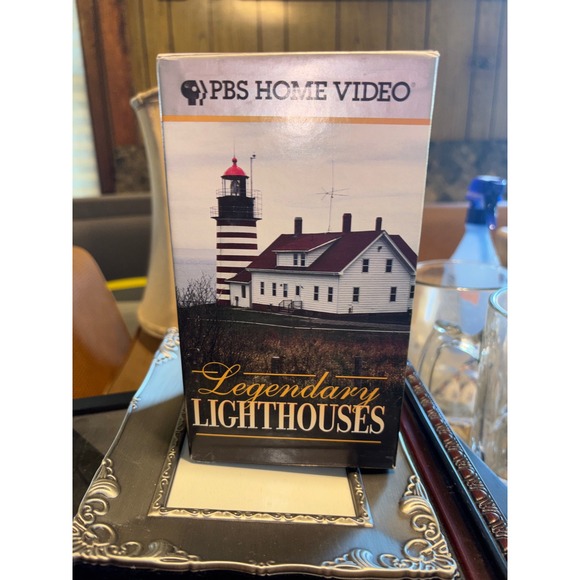 PBS Other - Legendary Lighthouses PBS Home Video 3-Tape VHS Box Set 1998 Documentary B5856